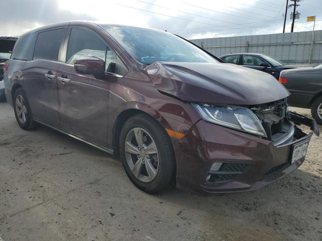 5FNRL6H51KB134795 - 2019 HONDA ODYSSEY EX MAROON photo 4