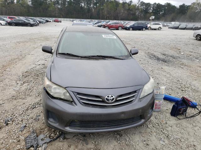 5YFBU4EE3DP146641 - 2013 TOYOTA COROLLA BASE GRAY photo 5