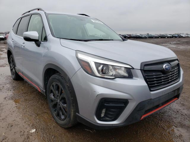 JF2SKAPC7KH584864 - 2019 SUBARU FORESTER SPORT GRAY photo 4