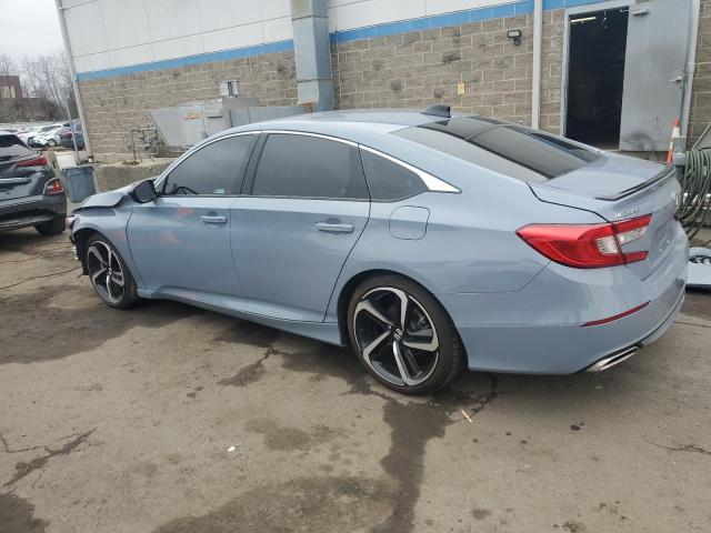 1HGCV2F32NA016294 - 2022 HONDA ACCORD SPORT BLUE photo 2