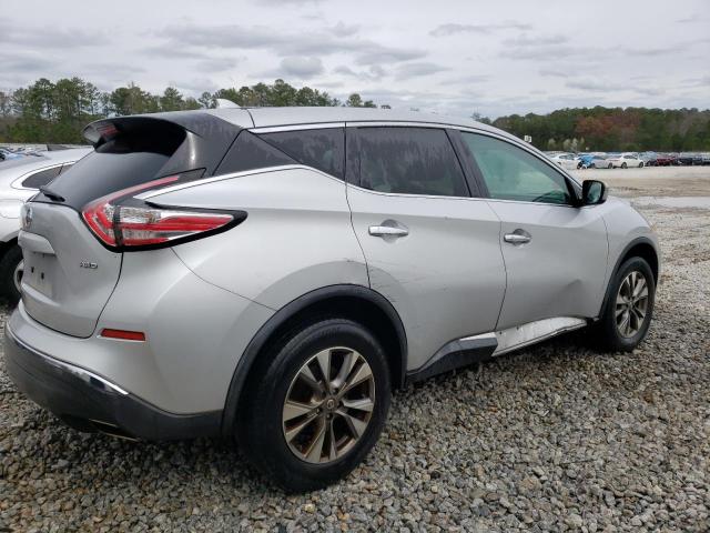 5N1AZ2MH5HN132848 - 2017 NISSAN MURANO S SILVER photo 3