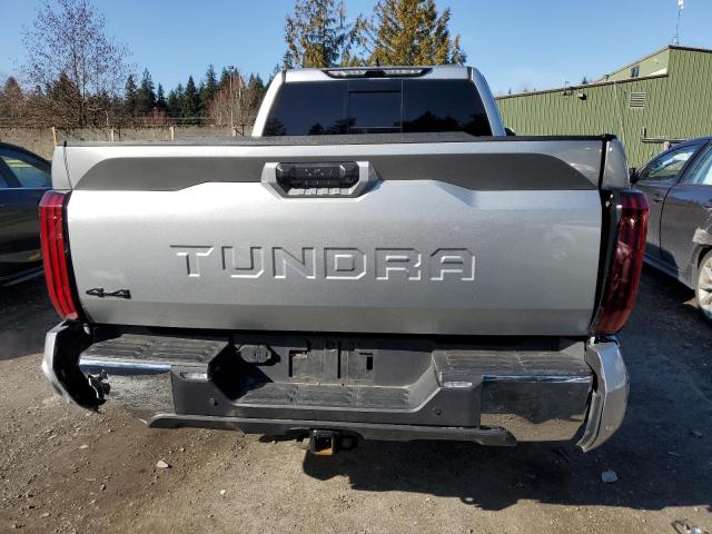 5TFLA5DA0NX026445 - 2022 TOYOTA TUNDRA DOUBLE CAB SR SILVER photo 6