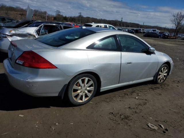 1HGCM82606A001784 - 2006 HONDA ACCORD EX SILVER photo 3