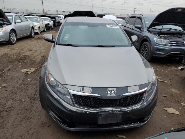 5XXGN4A78CG005386 - 2012 KIA OPTIMA EX GRAY photo 5