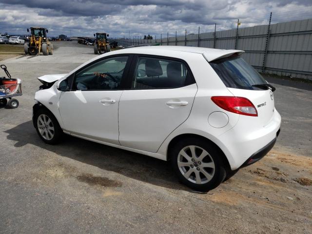 JM1DE1LY4D0160480 - 2013 MAZDA MAZDA2 WHITE photo 2