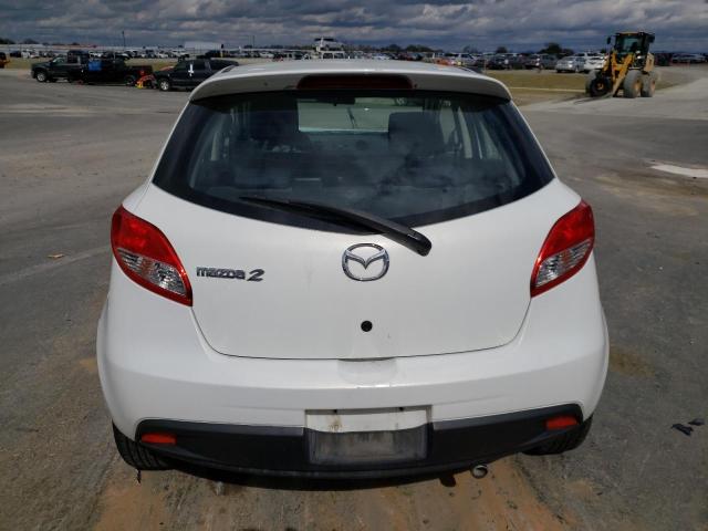 JM1DE1LY4D0160480 - 2013 MAZDA MAZDA2 WHITE photo 6