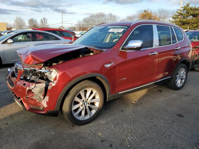 5UXWX5C53BL707197 - 2011 BMW X3 XDRIVE28I RED photo 1