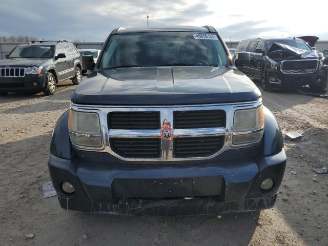 1D8GT28K58W270746 - 2008 DODGE NITRO SXT BLUE photo 5