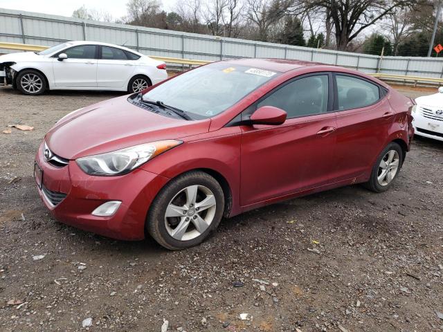 5NPDH4AE9DH404130 - 2013 HYUNDAI ELANTRA GLS RED photo 1