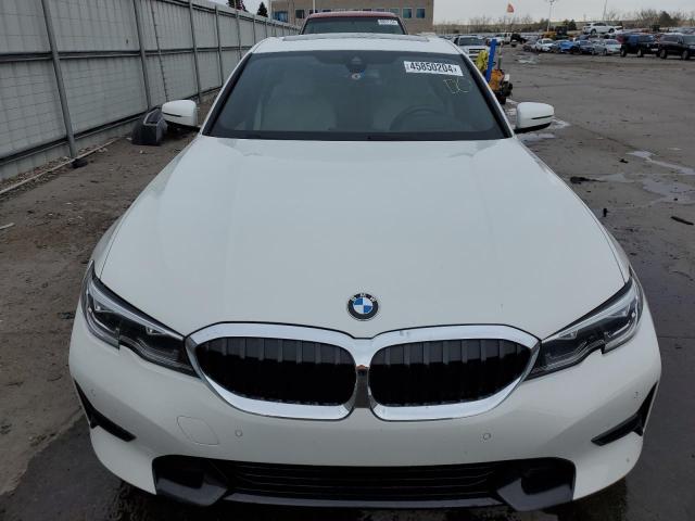 3MW5R1J01L8B37326 - 2020 BMW 330I WHITE photo 5