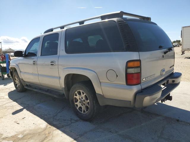 3GNFK16Z25G180320 - 2005 CHEVROLET SUBURBAN K1500 SILVER photo 2