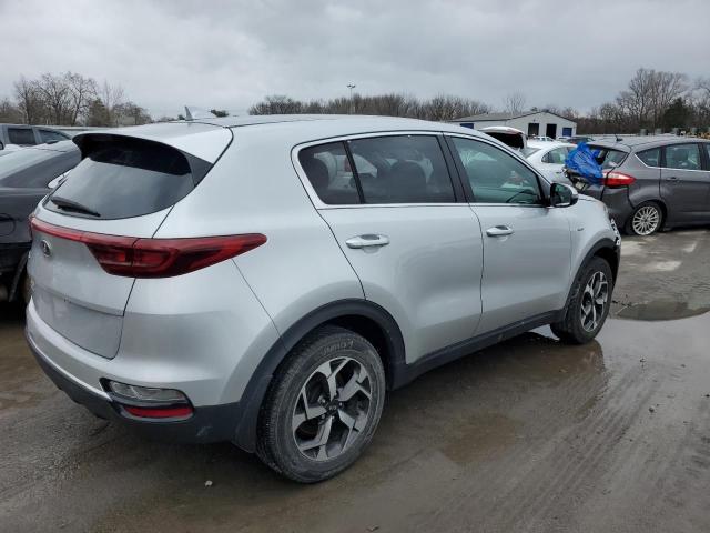 KNDPMCACXM7895250 - 2021 KIA SPORTAGE LX SILVER photo 3