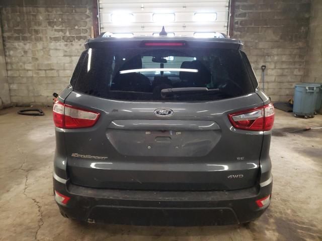 MAJ6S3GL1LC329241 - 2020 FORD ECOSPORT SE Gris photo 6