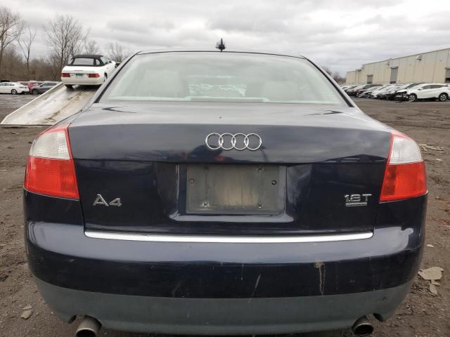 WAULC68E74A016393 - 2004 AUDI A4 1.8T QUATTRO BLUE photo 6