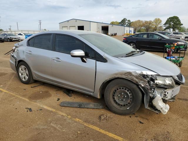 19XFB2F58FE006356 - 2015 HONDA CIVIC LX SILVER photo 4