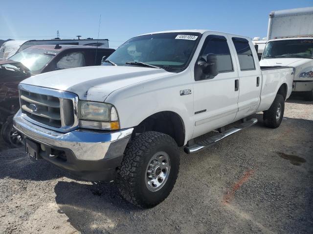 1FTSW31FX2EB00253 - 2002 FORD F350 SRW SUPER DUTY WHITE photo 1