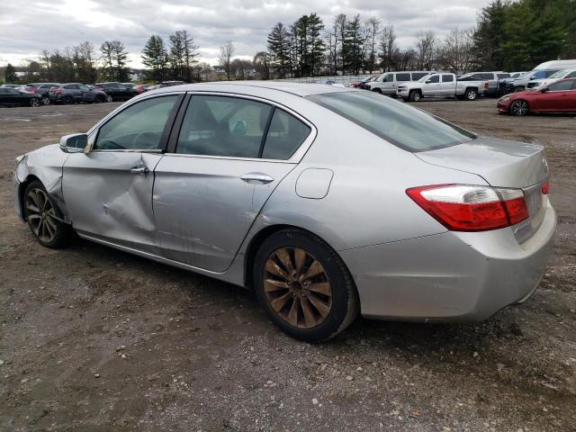 1HGCR2F81FA187104 - 2015 HONDA ACCORD EXL SILVER photo 2