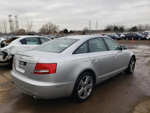 WAUDH74F68N174703 - 2008 AUDI A6 3.2 QUATTRO SILVER photo 3