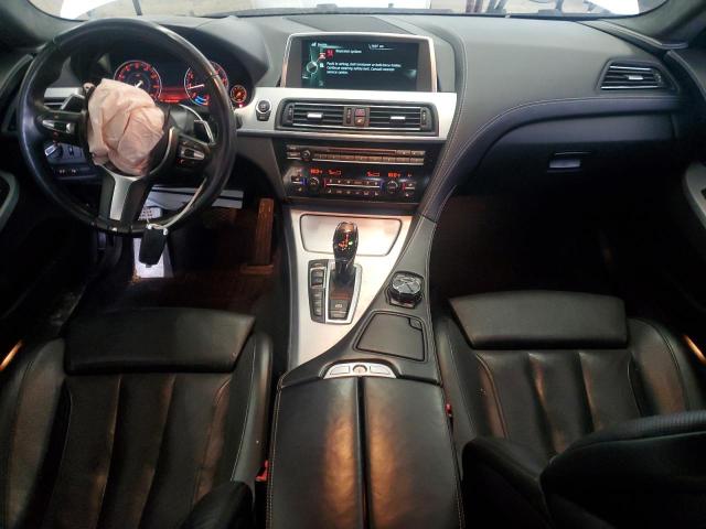 WBA6B4C54FD761440 - 2015 BMW 650 XI GRAN COUPE WHITE photo 8