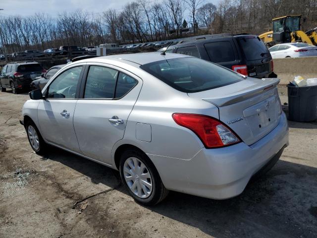 3N1CN7AP9HL881107 - 2017 NISSAN VERSA S SILVER photo 2