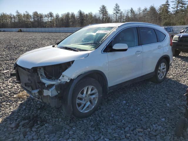 5J6RM4H74FL006678 - 2015 HONDA CR-V EXL WHITE photo 1