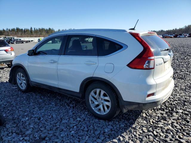 5J6RM4H74FL006678 - 2015 HONDA CR-V EXL WHITE photo 2