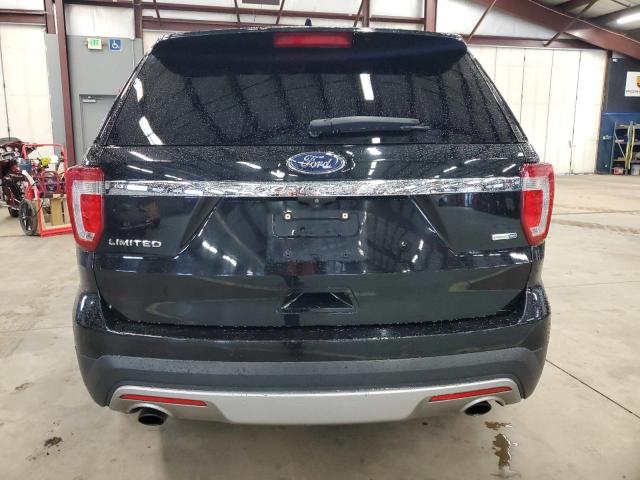 1FM5K8FH3HGC36328 - 2017 FORD EXPLORER LIMITED BLACK photo 6