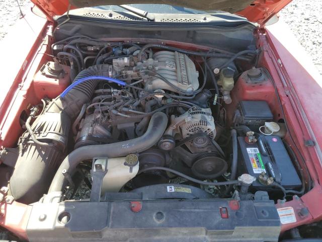 1FALP4047VF128054 - 1997 FORD MUSTANG RED photo 11