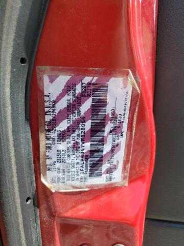 1FALP4047VF128054 - 1997 FORD MUSTANG RED photo 12