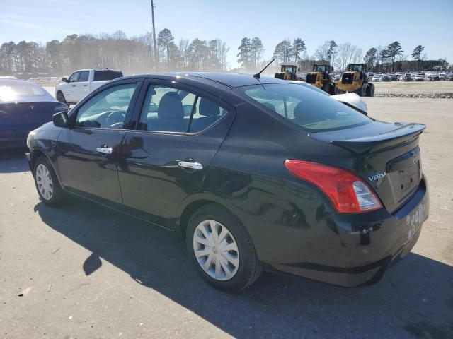 3N1CN7AP3HL840598 - 2017 NISSAN VERSA S BLACK photo 2