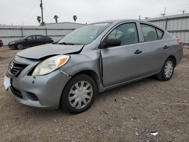 3N1CN7AP3EL835008 - 2014 NISSAN VERSA S SILVER photo 1