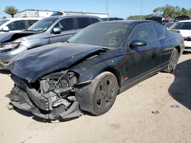 2G1WK15K979134499 - 2007 CHEVROLET MONTE CARL LT BLACK photo 1