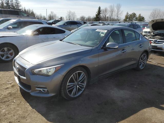 JN1EV7AR4HM839637 - 2017 INFINITI Q50 PREMIUM GRAY photo 1