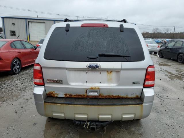 1FMCU9DG7BKC00177 - 2011 FORD ESCAPE XLT SILVER photo 6