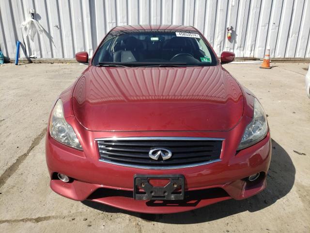 JN1CV6EK3EM112161 - 2014 INFINITI Q60 JOURNEY RED photo 5