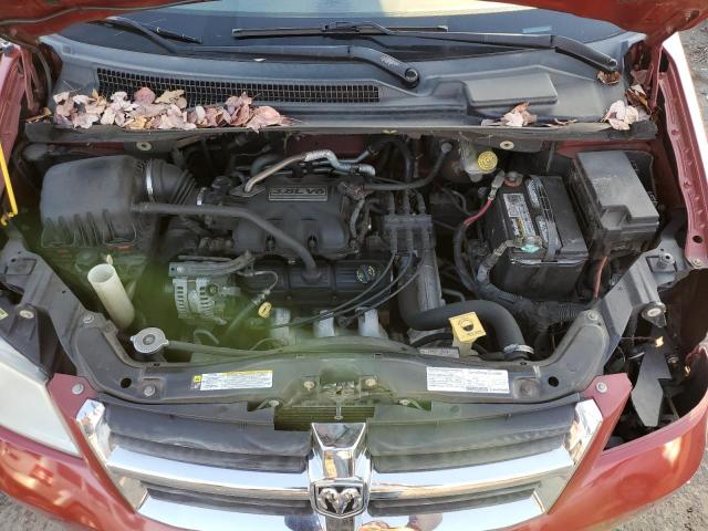 2D8HN54P78R109664 - 2008 DODGE GRAND CARA SXT RED photo 12