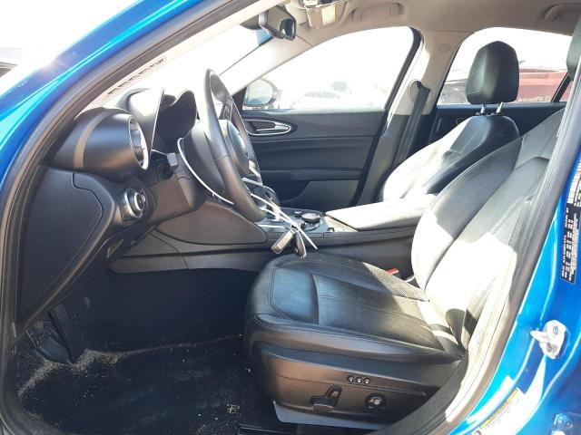 ZARFAEDN6H7558616 - 2017 ALFA ROMEO GIULIA Q4 BLUE photo 7