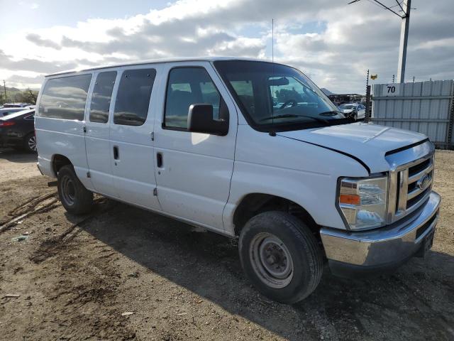 1FBNE31L78DA59136 - 2008 FORD ECONOLINE E350 SUPER DUTY WAGON WHITE photo 4