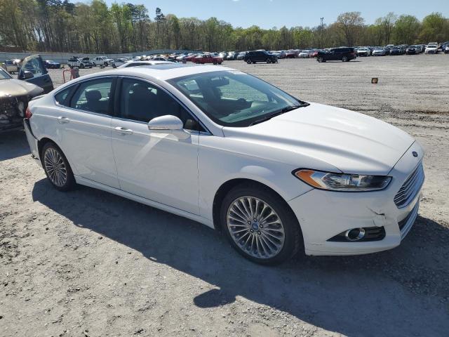 3FA6P0K90DR206481 - 2013 FORD FUSION TITANIUM WHITE photo 4