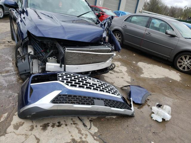 5NMS24AJ6NH385220 - 2022 HYUNDAI SANTA FE SEL Կապույտ լուսանկար 12