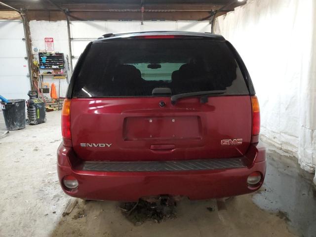 1GKDT33S092117574 - 2009 GMC ENVOY SLE BURGUNDY photo 6