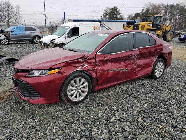 4T1B11HK9KU705307 - 2019 TOYOTA CAMRY L BURGUNDY photo 1