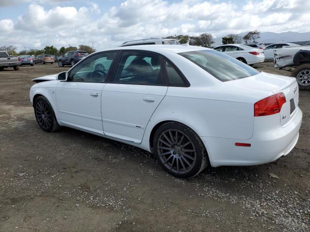 WAUEF78E18A167807 - 2008 AUDI A4 S-LINE 2.0T QUATTRO TURBO WHITE photo 2