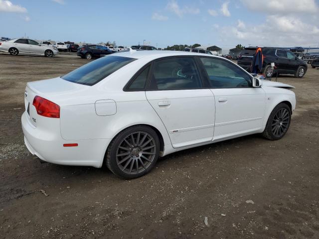 WAUEF78E18A167807 - 2008 AUDI A4 S-LINE 2.0T QUATTRO TURBO WHITE photo 3