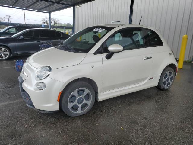 3C3CFFGE3FT749844 - 2015 FIAT 500 ELECTRIC WHITE photo 1