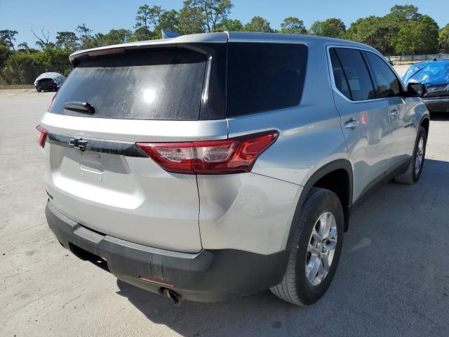 1GNERFKW9KJ262443 - 2019 CHEVROLET TRAVERSE LS SILVER photo 3