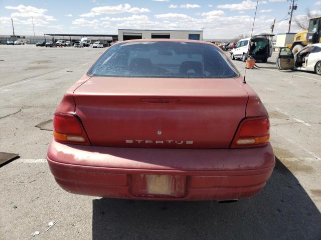 1B3EJ56H9YN250446 - 2000 DODGE STRATUS ES RED photo 6