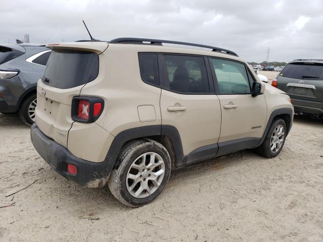 ZACCJABT1FPB51181 - 2015 JEEP RENEGADE LATITUDE TAN photo 3