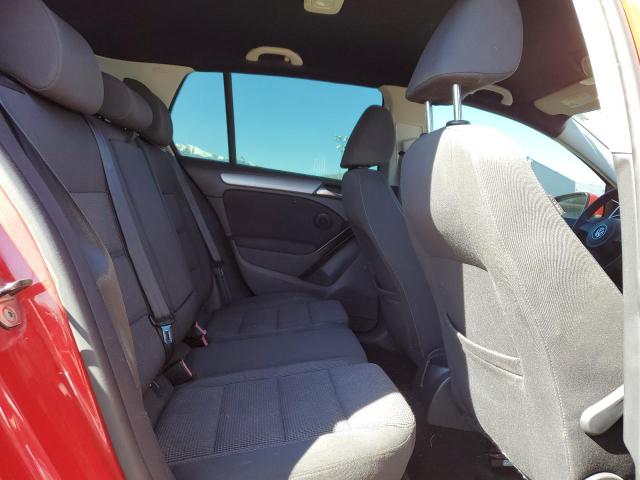 WVWDB7AJ6CW210177 - 2012 VOLKSWAGEN GOLF RED photo 10