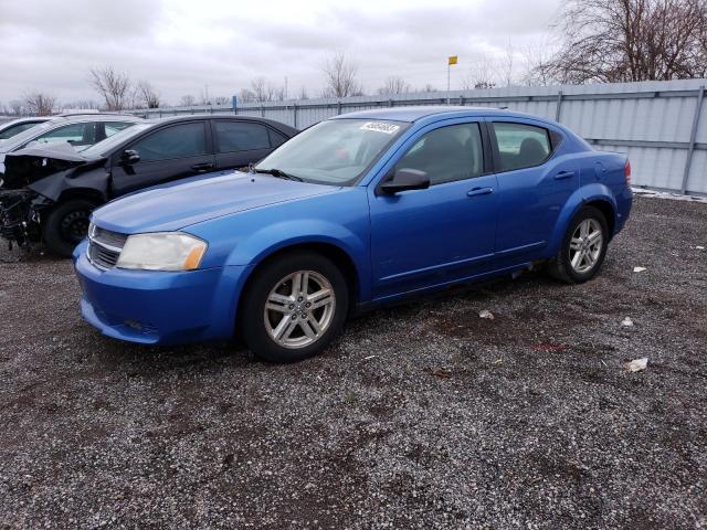 1B3LC56R08N602856 - 2008 DODGE AVENGER SXT BLUE photo 1